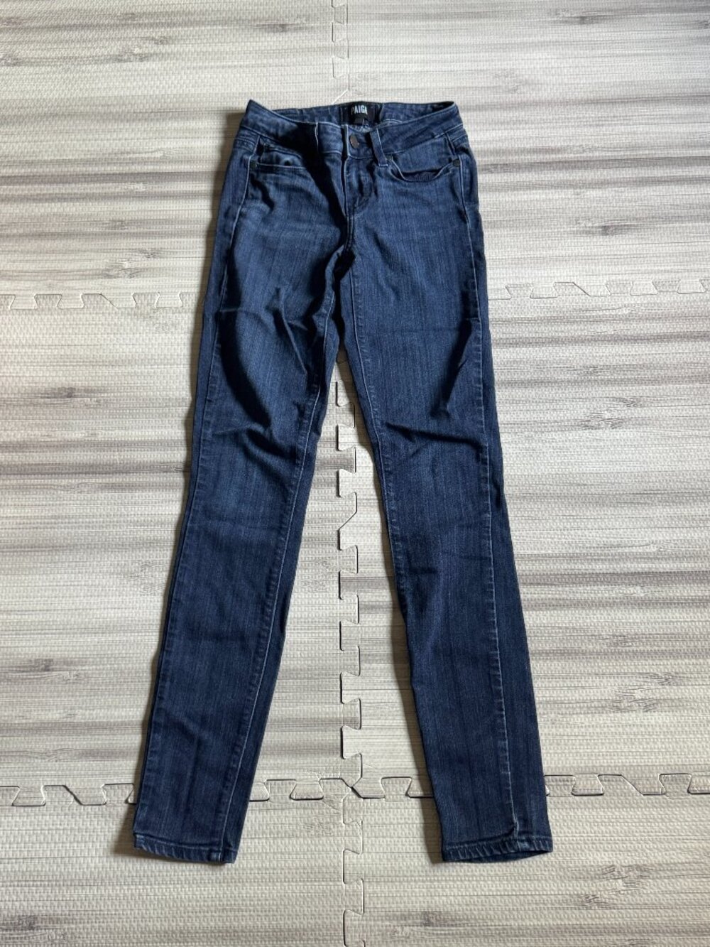 PAIGE Women's Verdugo Ultra Skinny Low Rise Jeans in Abrielle